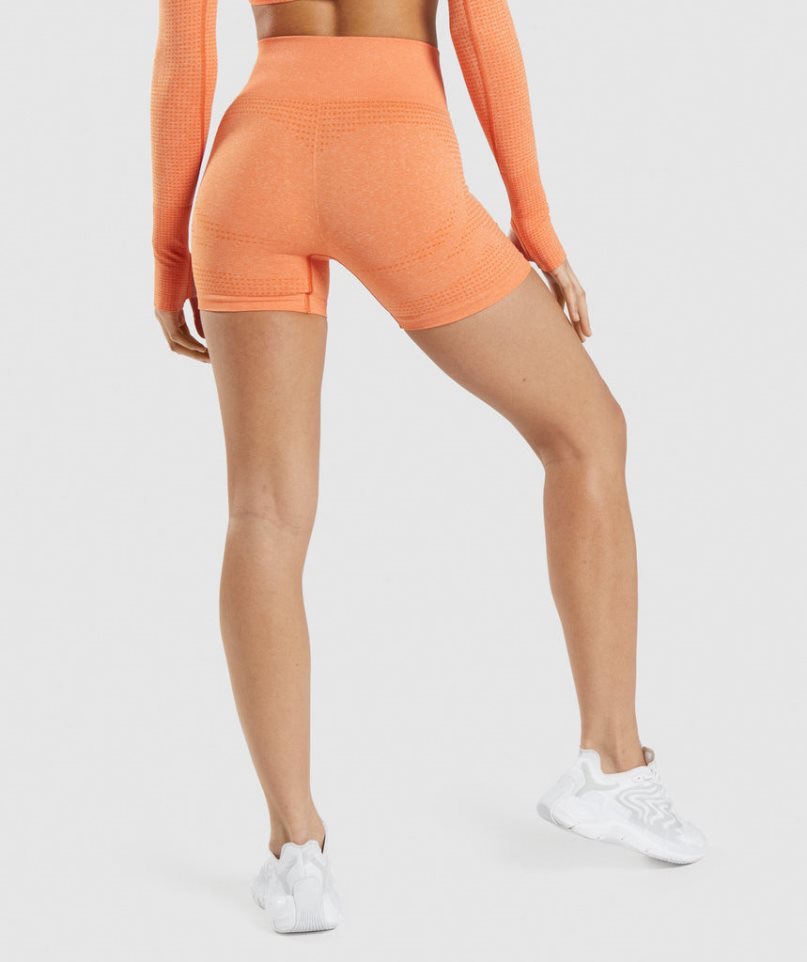 Szorty Gymshark Vital Seamless 2.0 Damskie Pomarańczowe | PL 968XHC